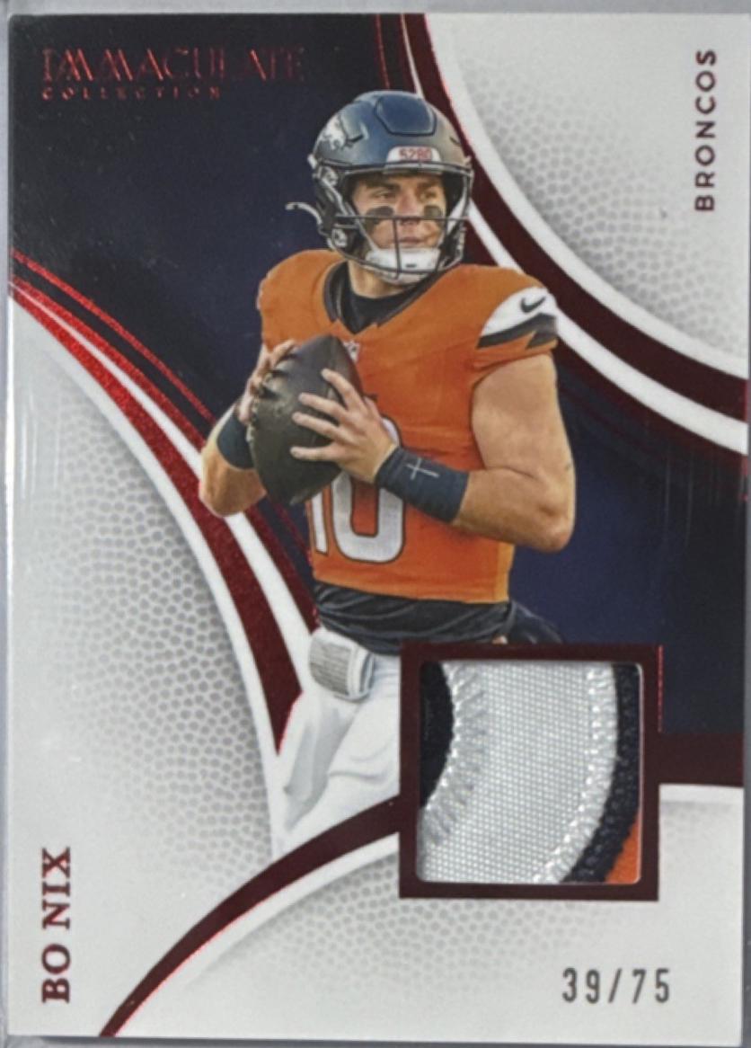 Bo Nix [Red] #80
