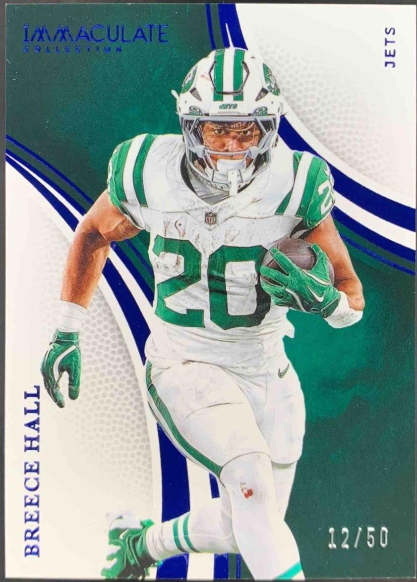 Breece Hall [Blue] #23