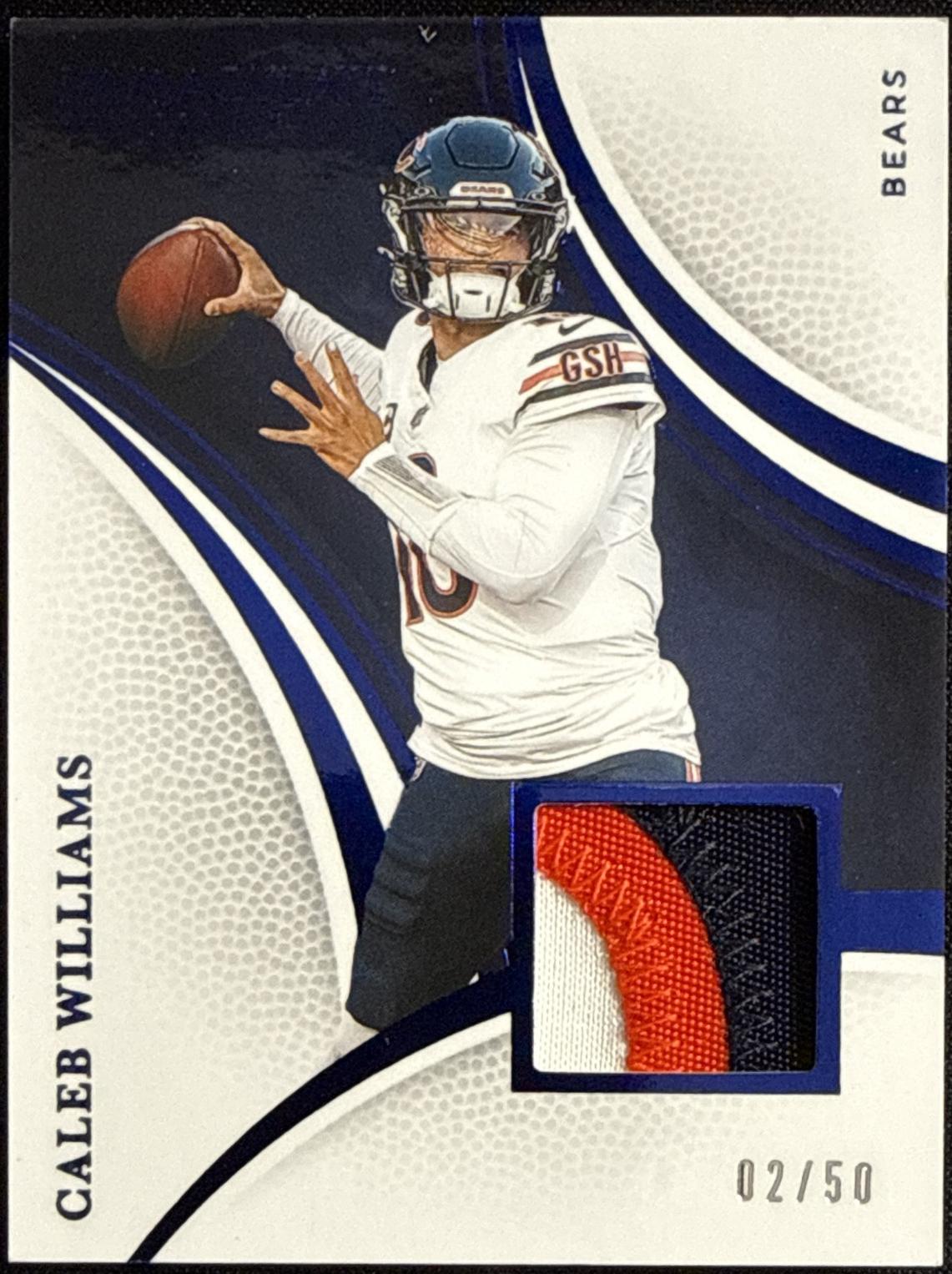 Caleb Williams [Blue] #75