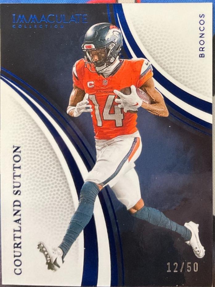Courtland Sutton [Blue] #9