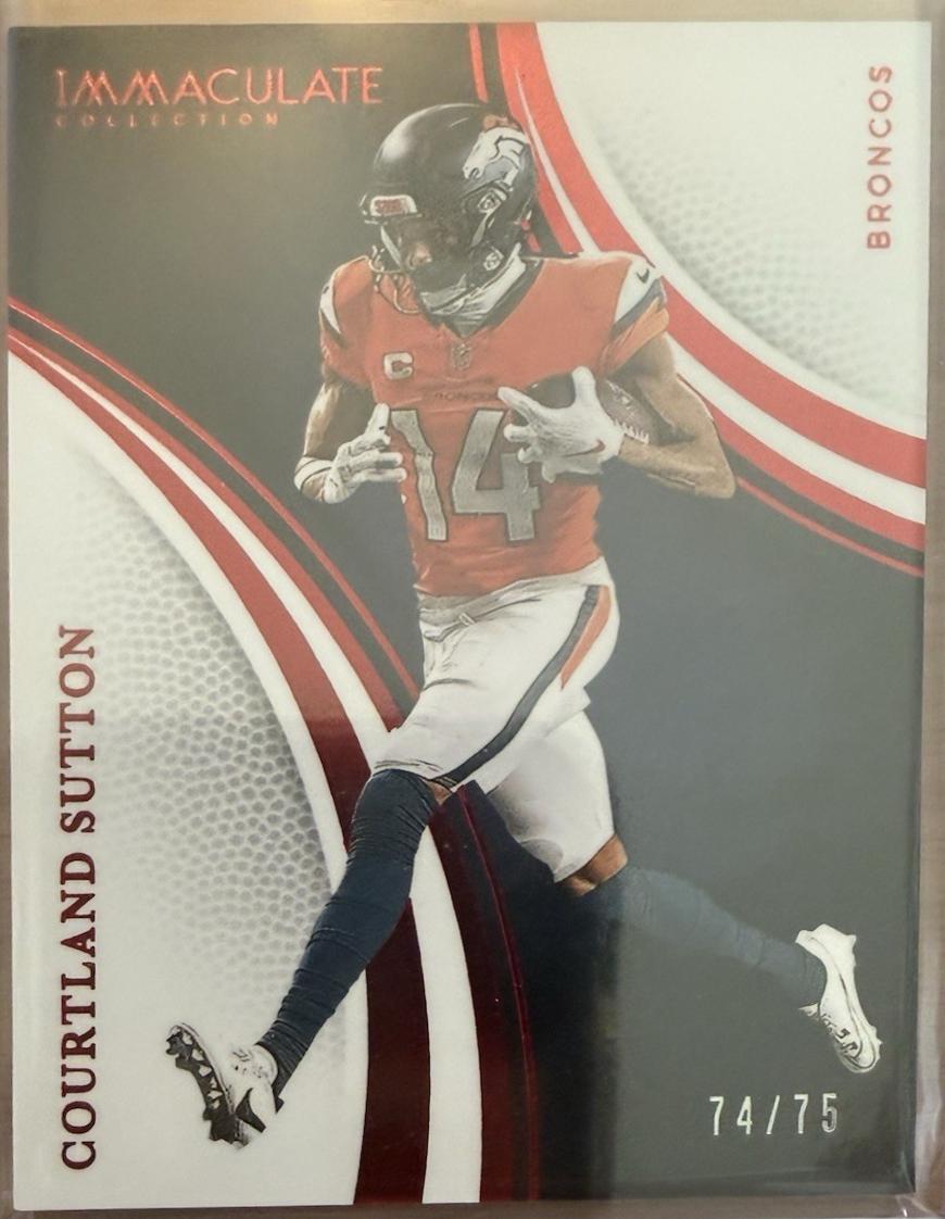 Courtland Sutton [Red] #9