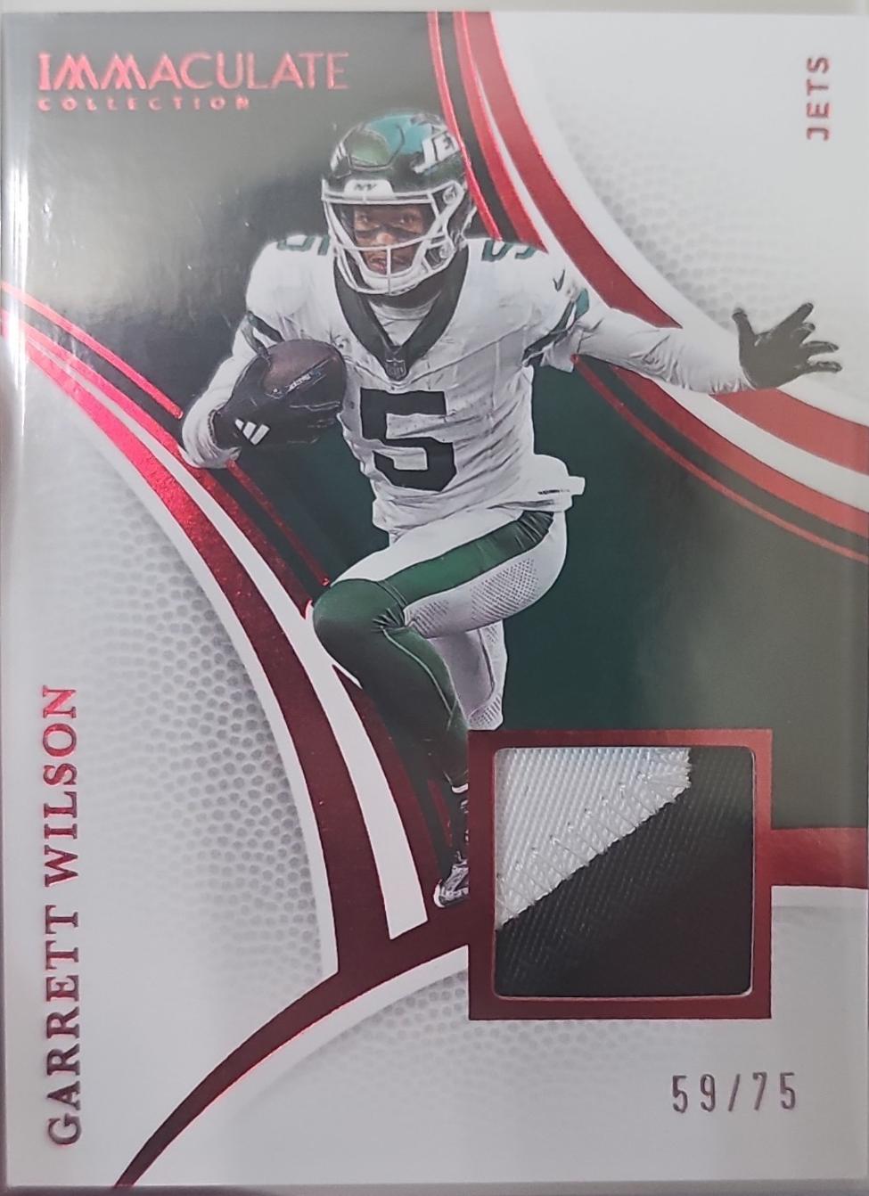 Garrett Wilson [Red] #90