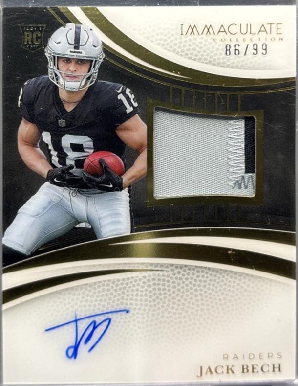 Jack Bech [Rookie Patch Autograph] #124