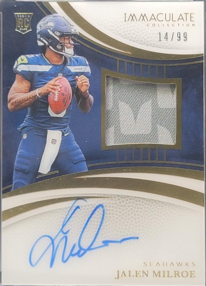 Jalen Milroe [Rookie Patch Autograph] #108