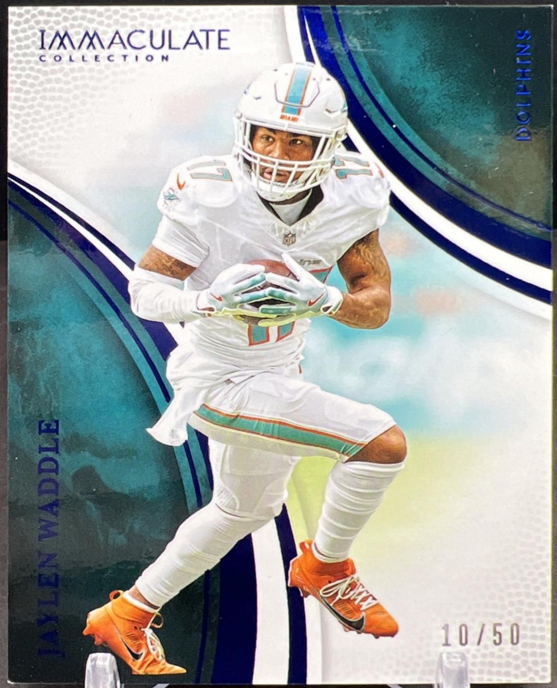 Jaylen Waddle [Blue] #50