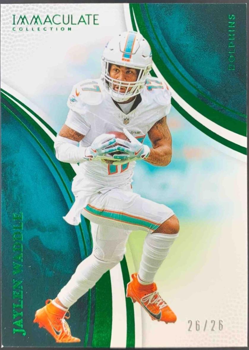 Jaylen Waddle [Emerald] #50