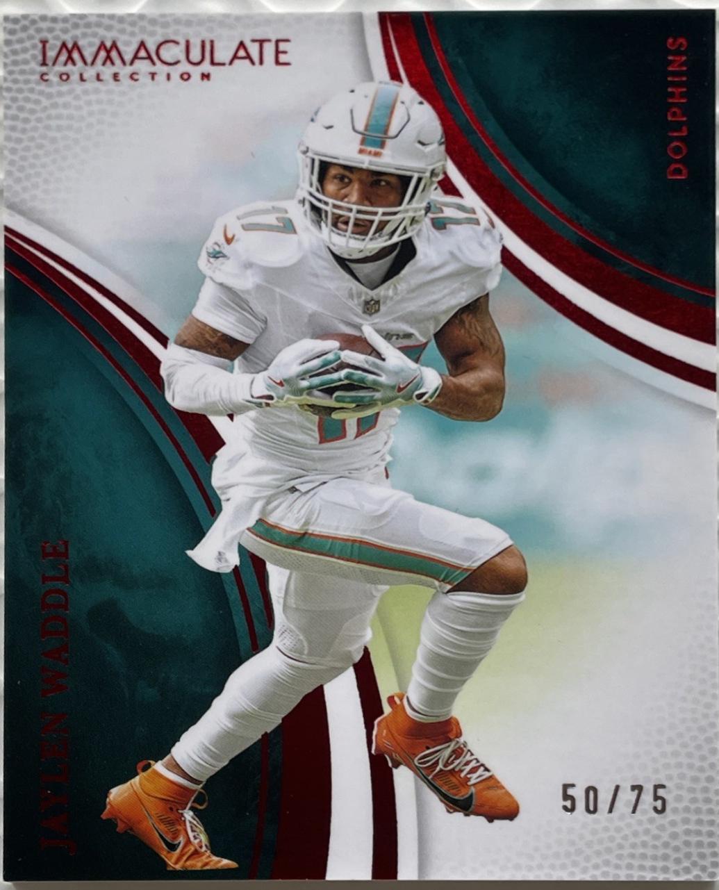 Jaylen Waddle [Red] #50
