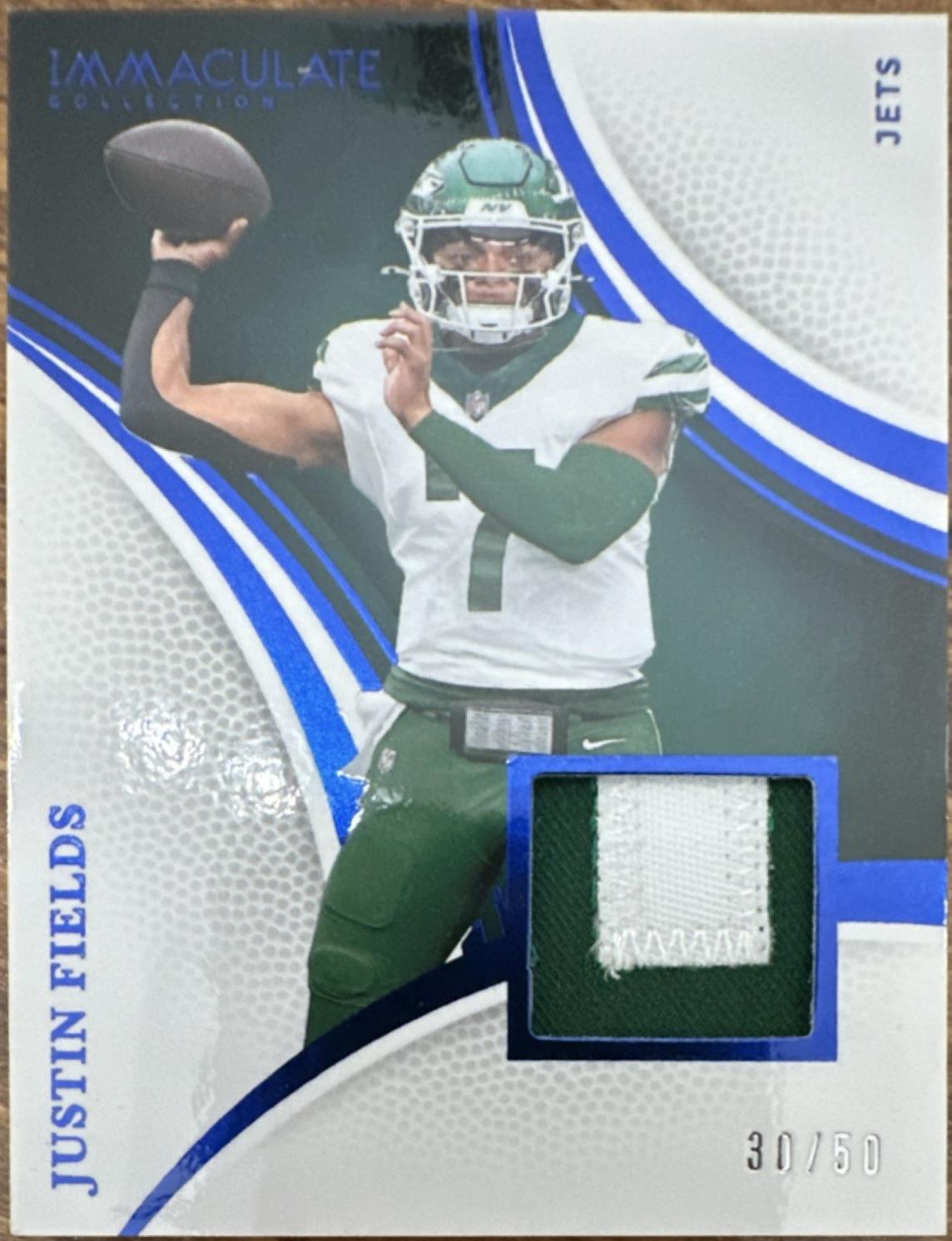 Justin Fields [Blue] #91