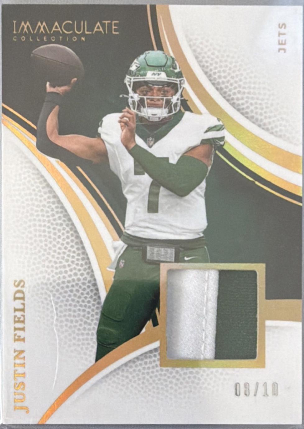 Justin Fields [Gold] #91