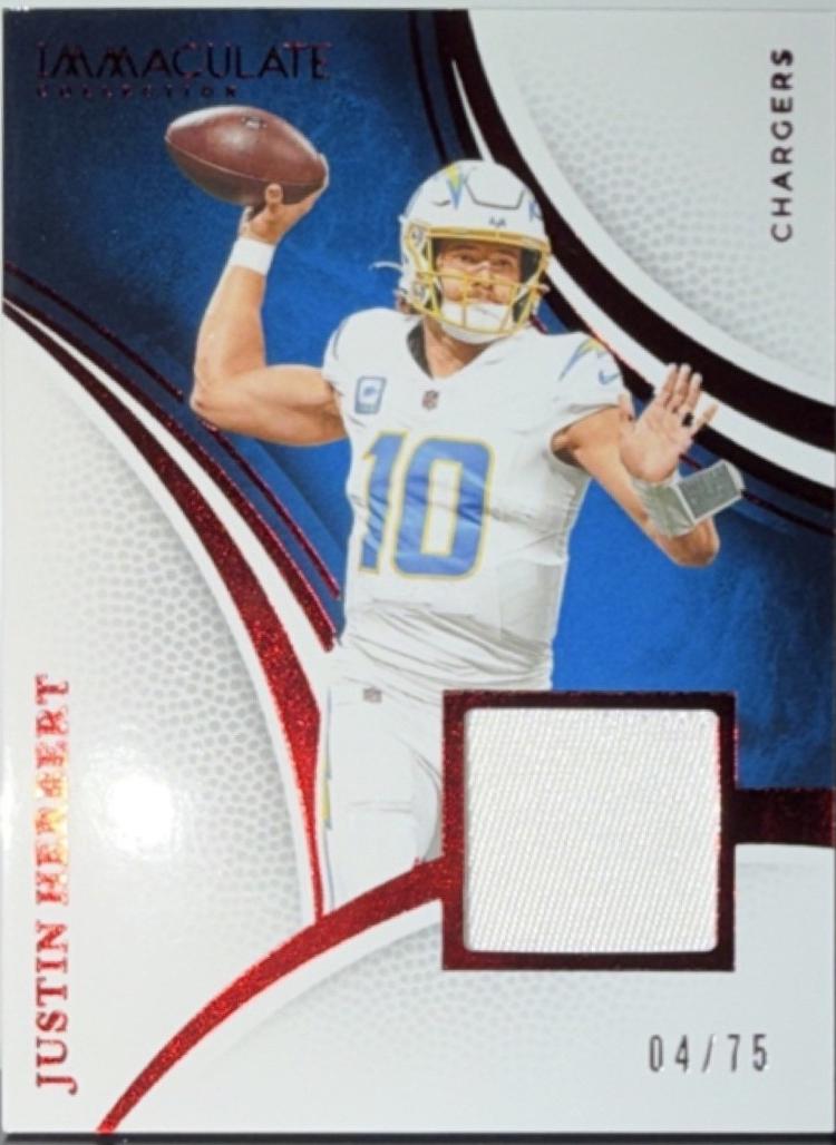 Justin Herbert [Red] #84