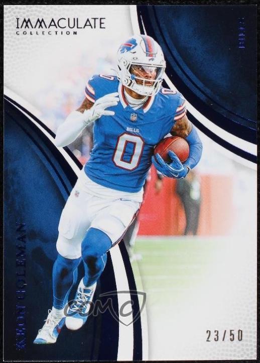 Keon Coleman [Blue] #35