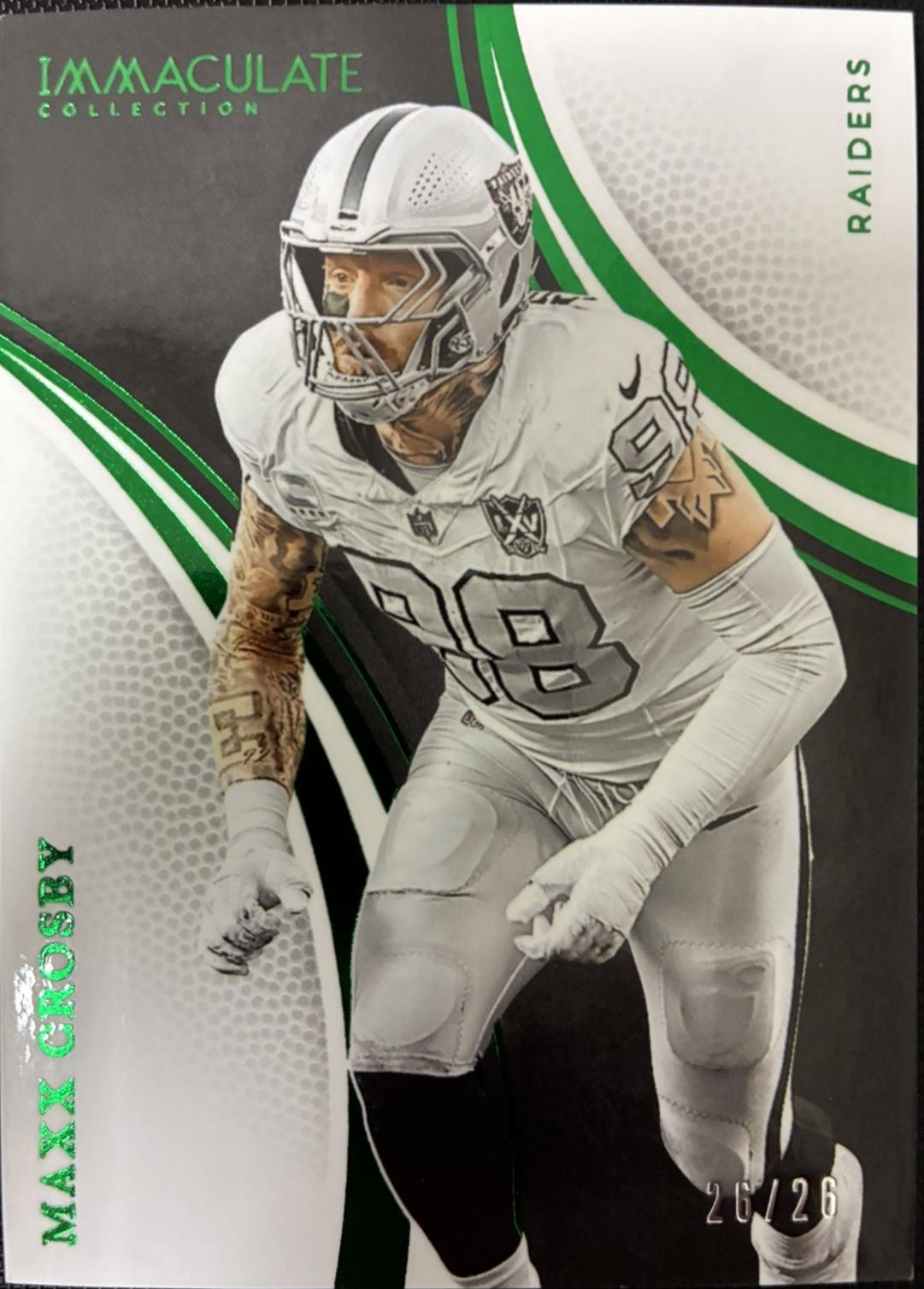 Maxx Crosby [Emerald] #17