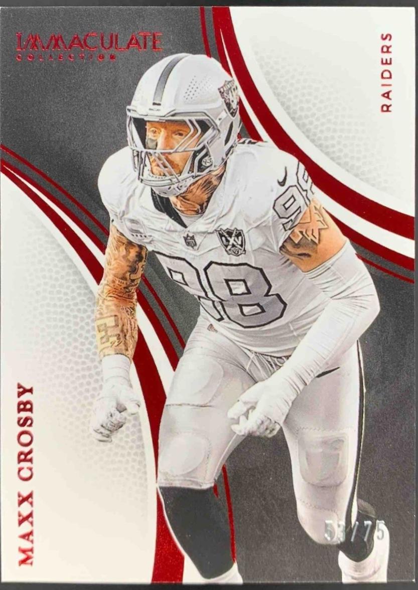 Maxx Crosby [Red] #17