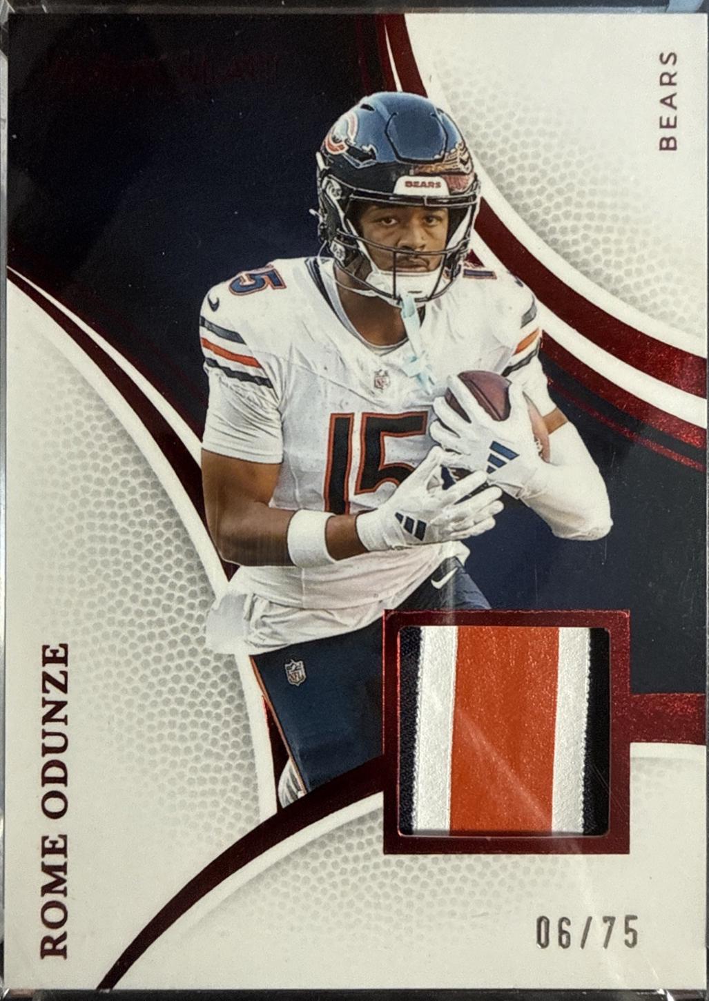 Rome Odunze [Red] #76