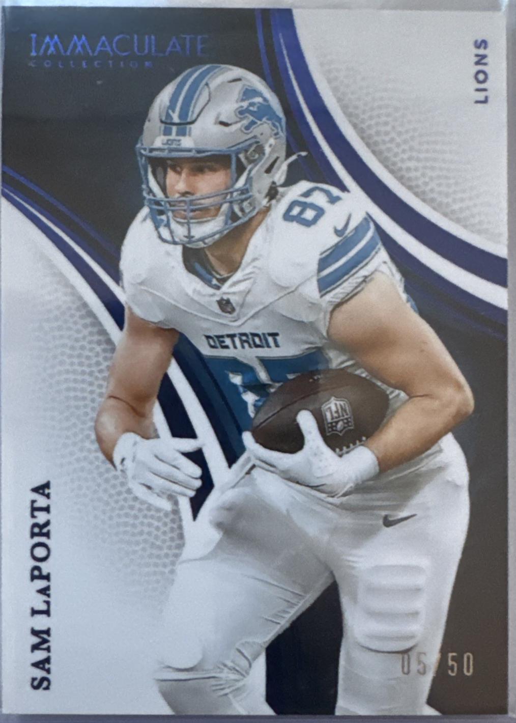 Sam LaPorta [Blue] #10