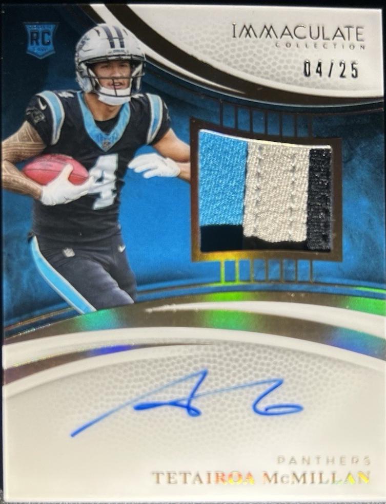 Tetairoa McMillan [Rookie Patch Autograph] #104