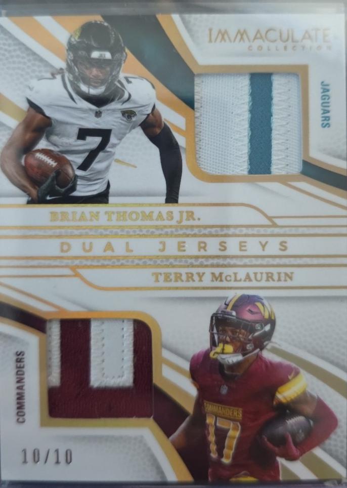 Brian Thomas Jr. / Terry McLaurin [Gold] #19