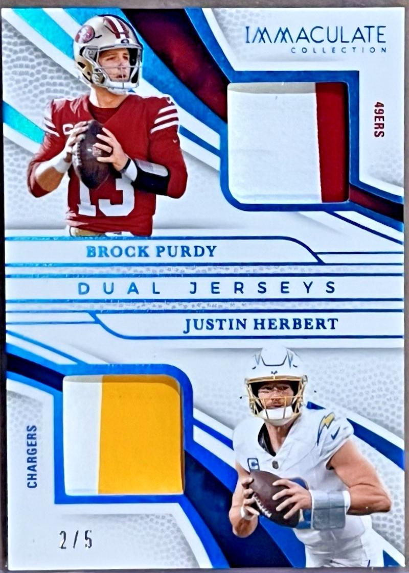 Brock Purdy / Justin Herbert [Platinum] #22