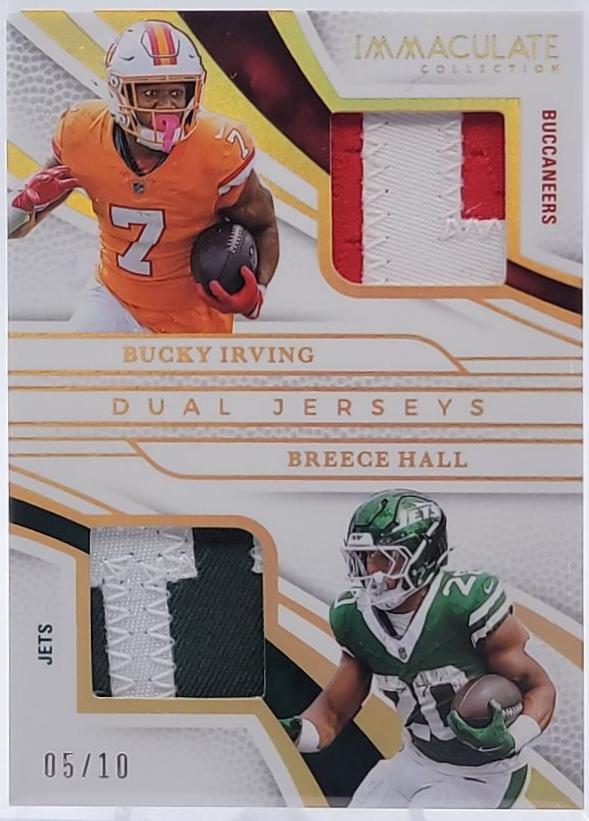 Bucky Irving / Breece Hall [Gold] #32