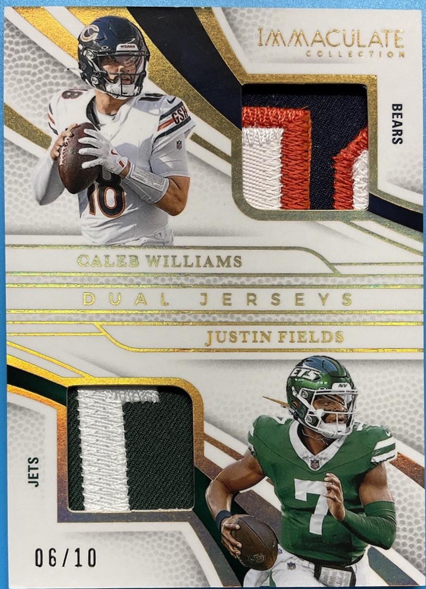 Caleb Williams / Justin Fields [Gold] #15