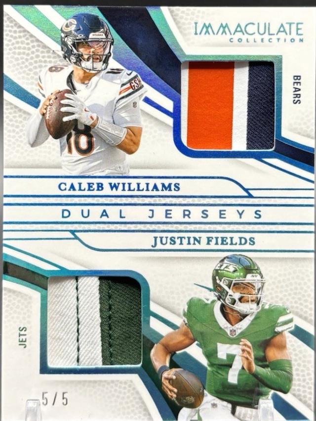 Caleb Williams / Justin Fields [Platinum] #15