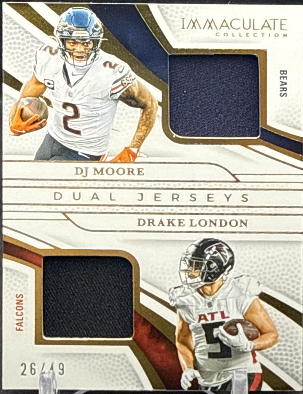 DJ Moore  / Drake London #24