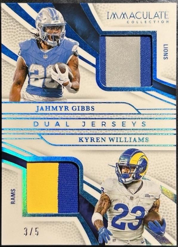 Jahmyr Gibbs / Kyren Williams [Platinum] #25