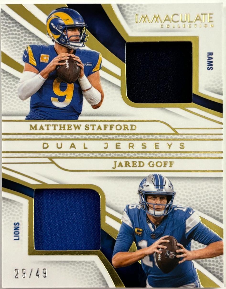 Matthew Stafford / Jared Goff #3