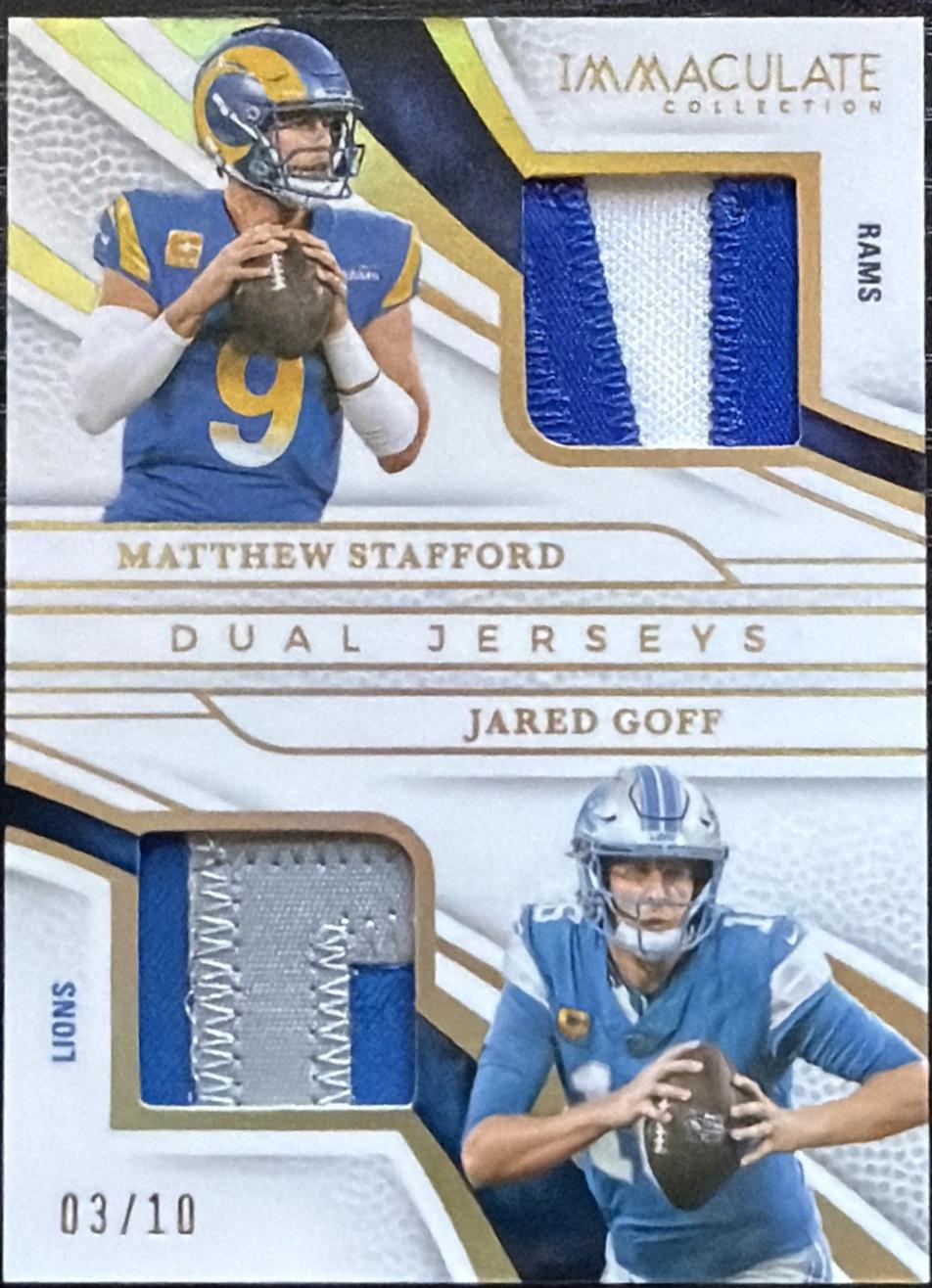 Matthew Stafford / Jared Goff [Gold] #3