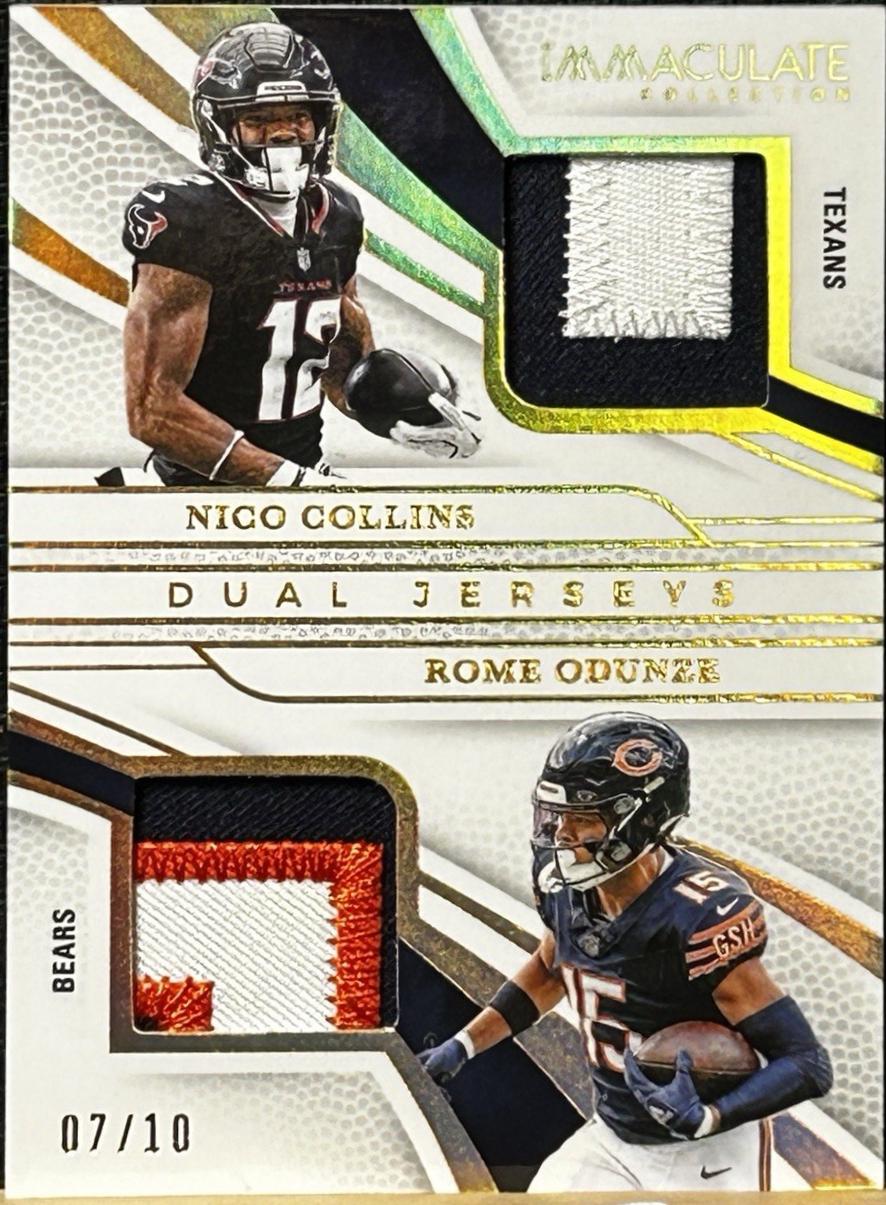 Nico Collins / Rome Odunze [Gold] #20
