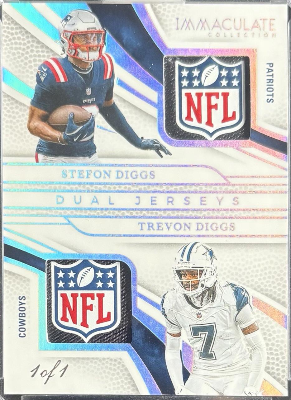 Stefon Diggs / Trevon Diggs [Super Prime] #5