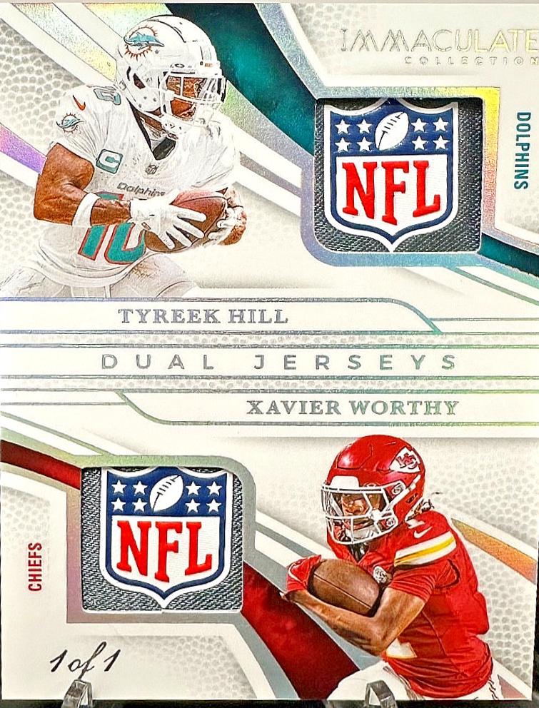 Tyreek Hill / Xavier Worthy  [Super Prime] #8