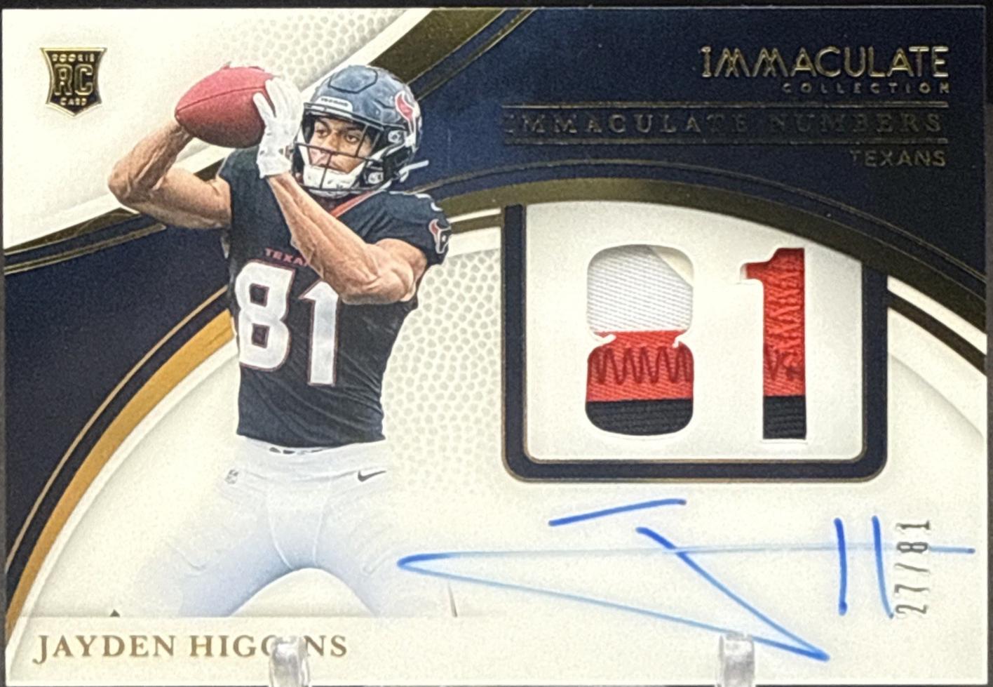 Jayden Higgins #20