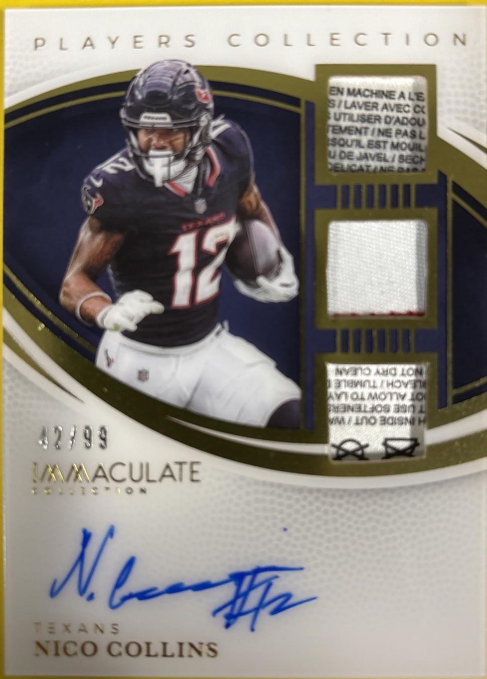 Nico Collins #20