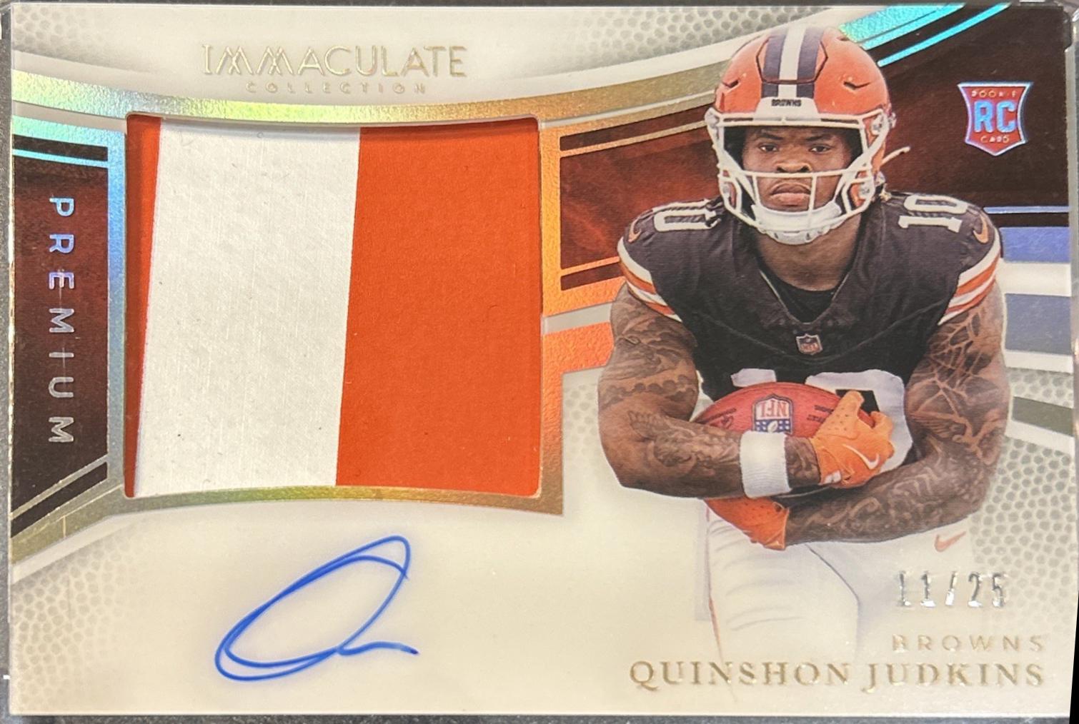 Quinshon Judkins [Gold] #17