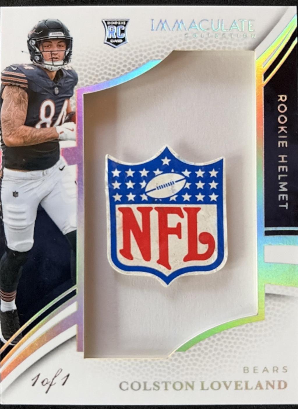 Colston Loveland [NFL Shield] #5