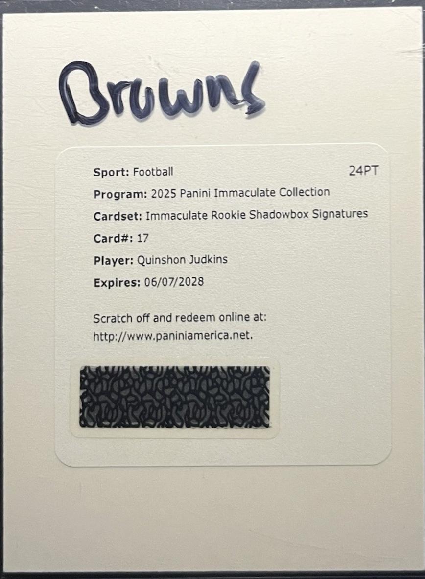 Quinshon Judkins #17
