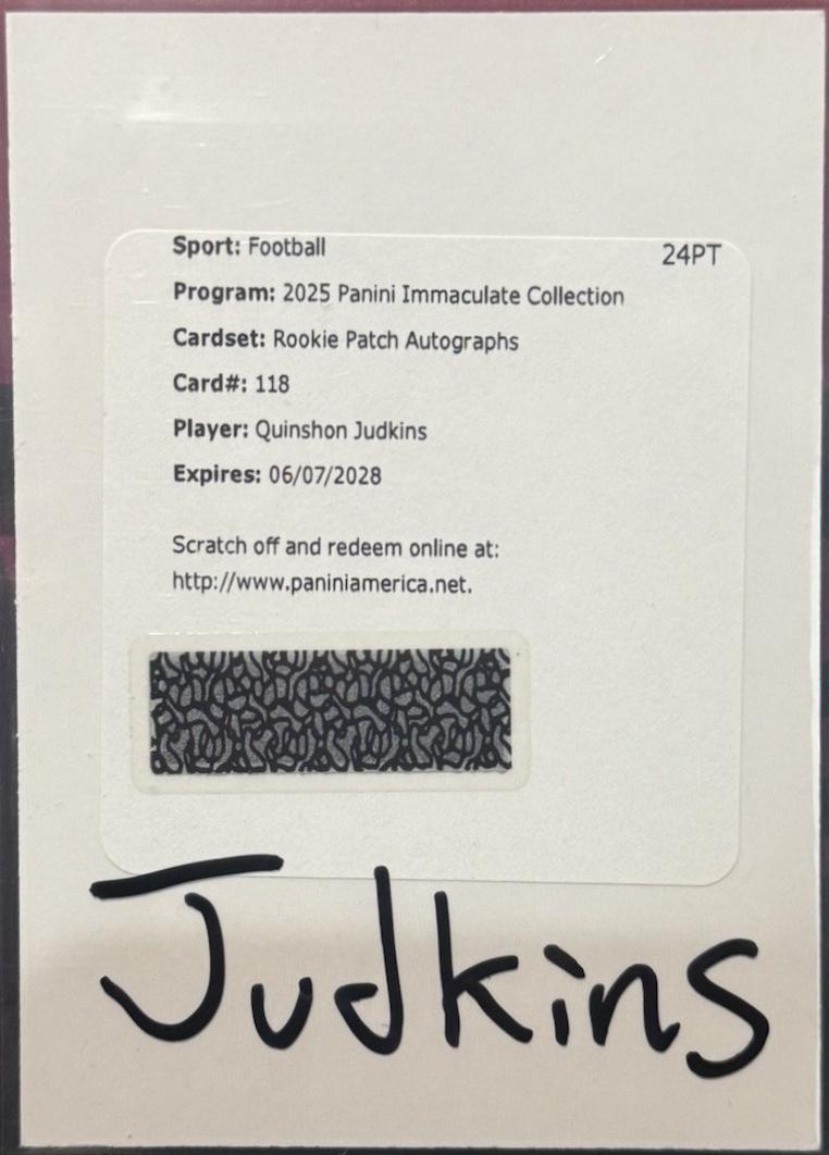 Quinshon Judkins #18