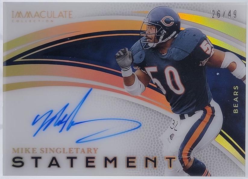 Mike Singletary #20