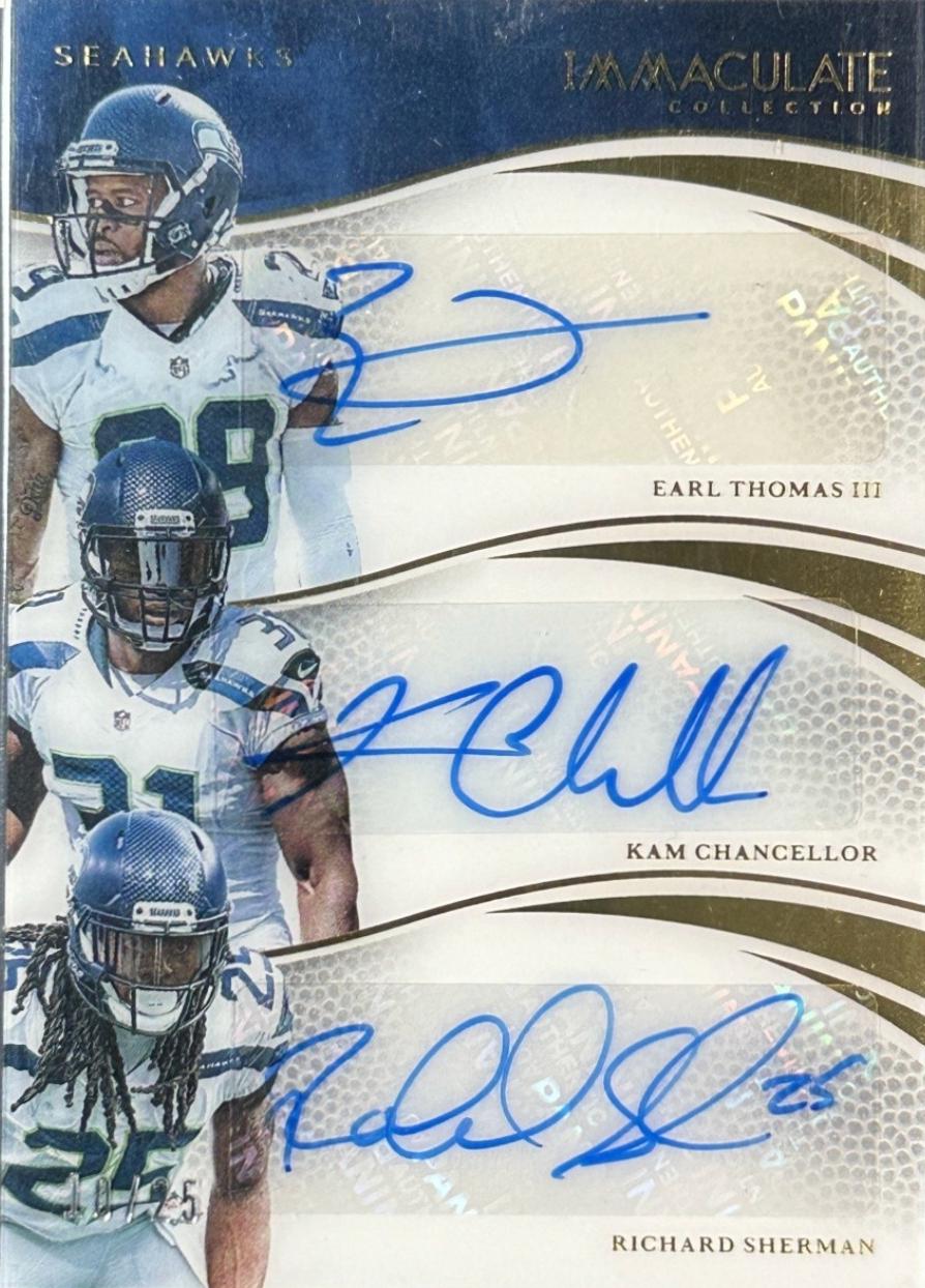 Earl Thomas III / Kam Chancellor / Richard Sherman #10