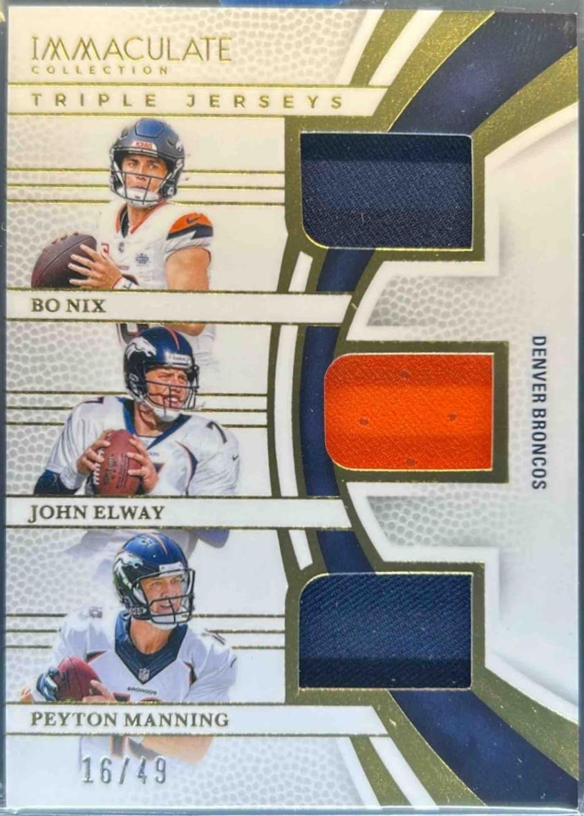 Bo Nix / John Elway / Peyton Manning #3