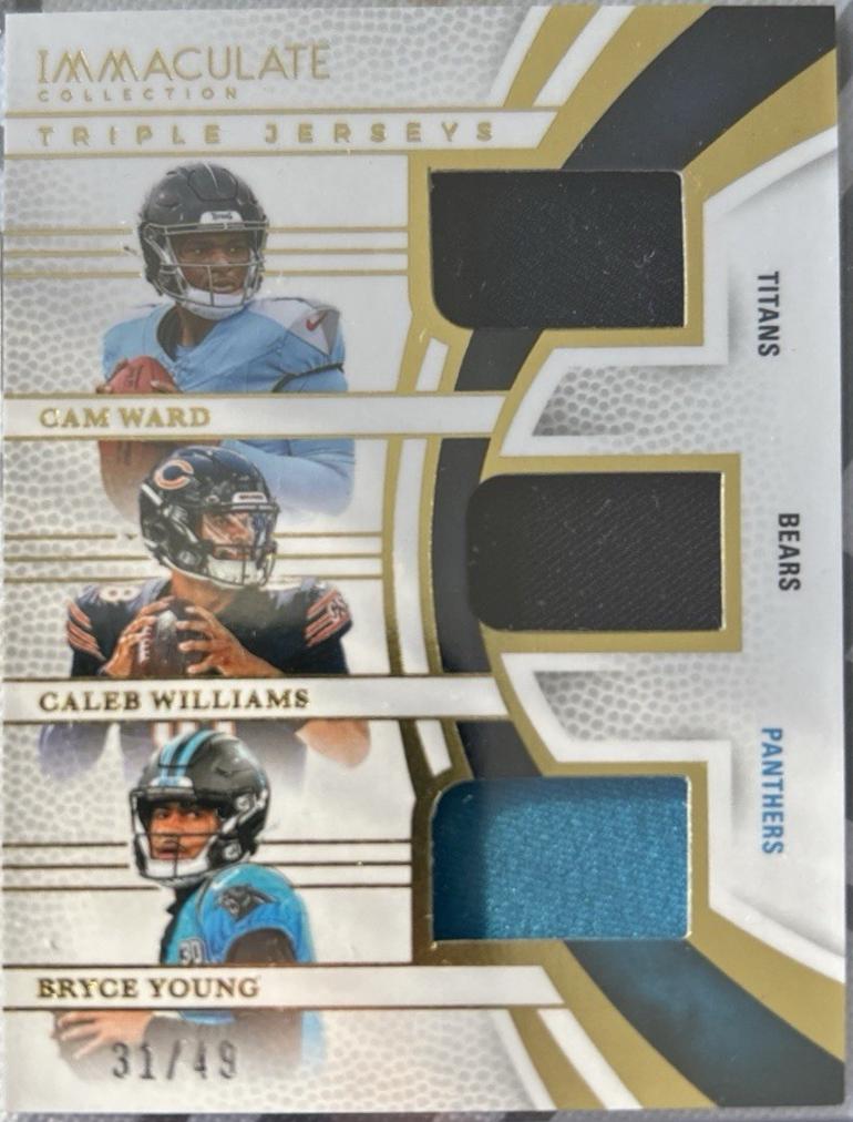 Cam Ward / Bryce Young / Caleb Williams #5