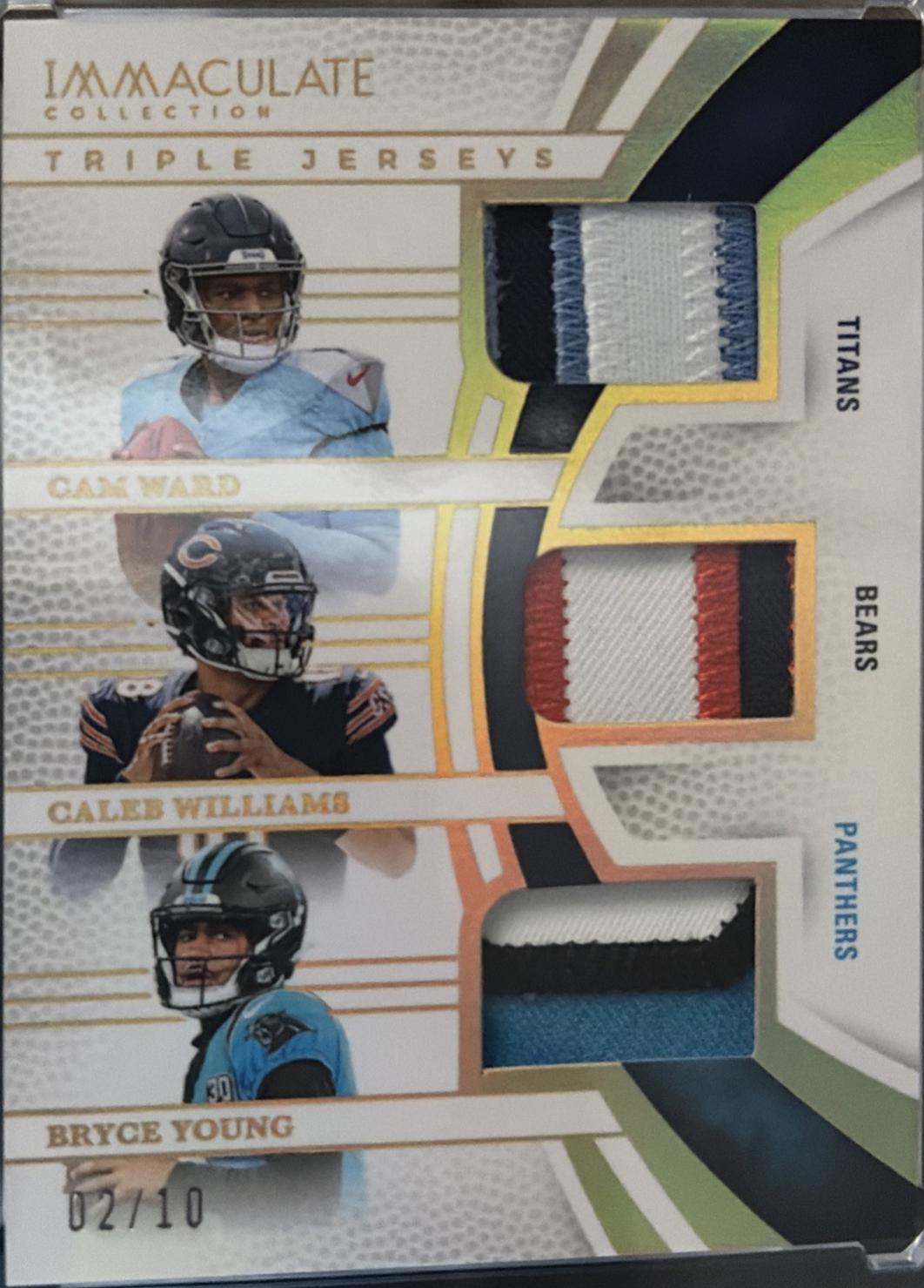 Cam Ward / Bryce Young / Caleb Williams [Gold] #5