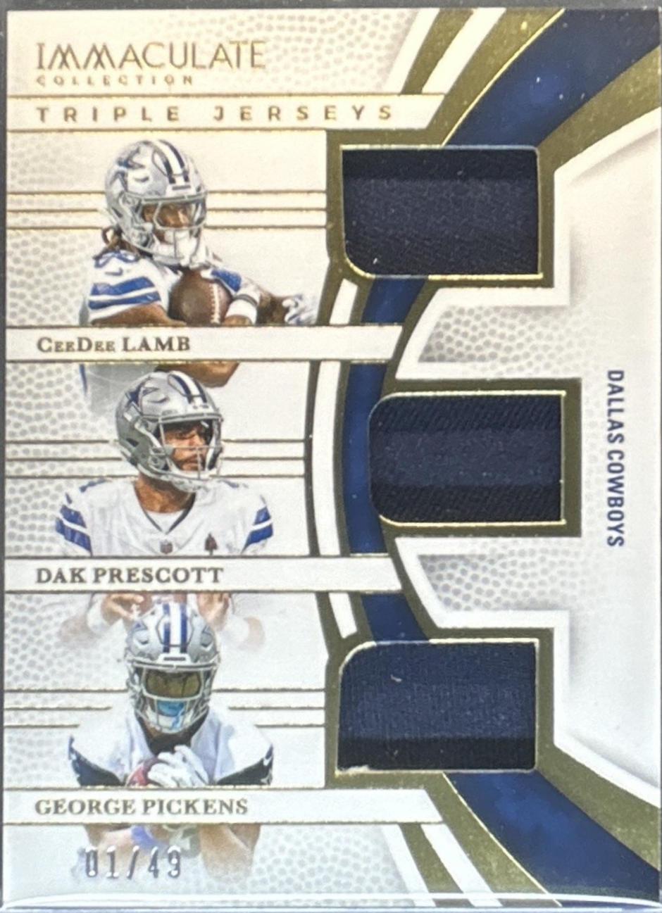 CeeDee Lamb / Dak Prescott / George Pickens #1
