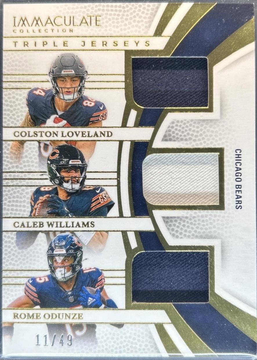 Colston Loveland / Caleb Williams / Rome Odunze #2