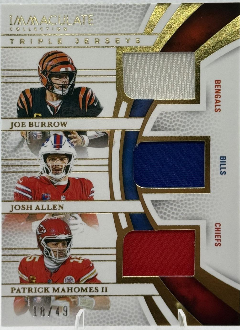 Joe Burrow / Josh Allen / Patrick Mahomes II #11