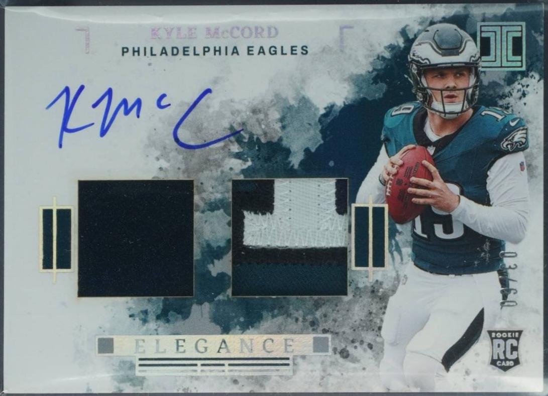 Kyle McCord [Dual Patch Autograph] #ELE-KMD
