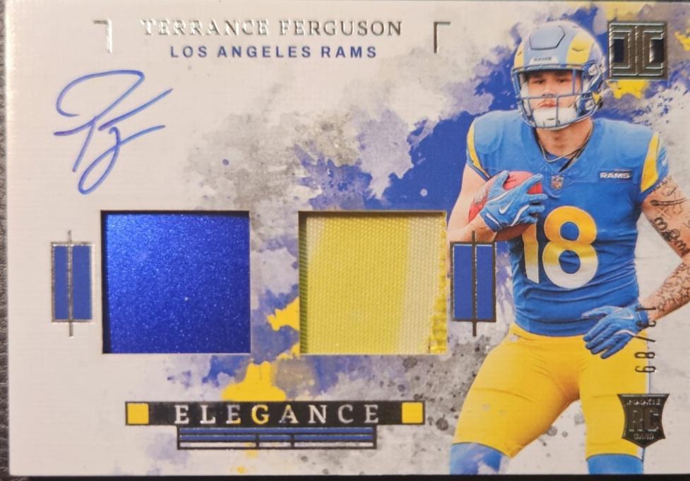 Terrance Ferguson [Dual Patch Autograph] #ELE-TFN