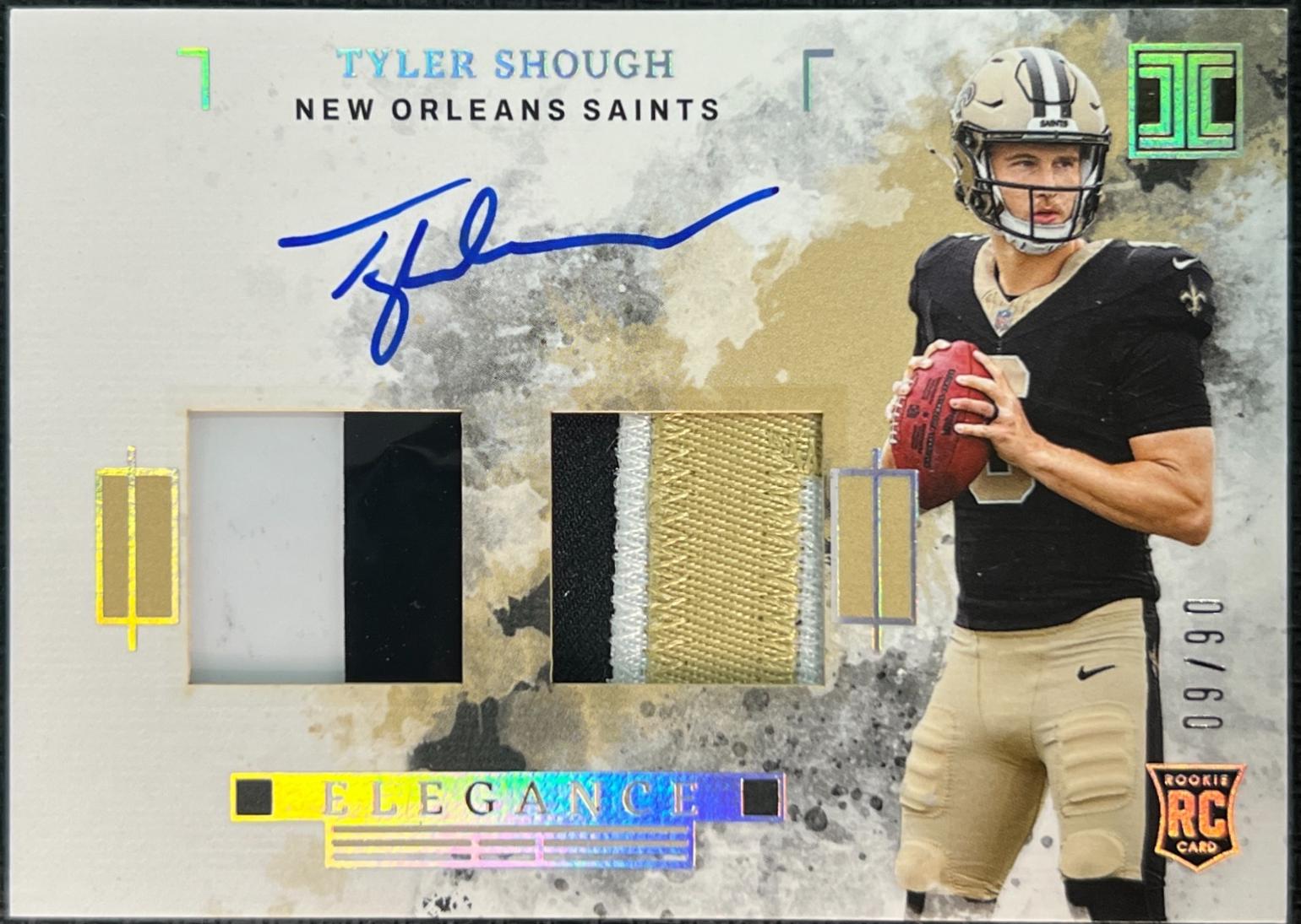 Tyler Shough [Silver Helmet Patch] #ELE-TSH