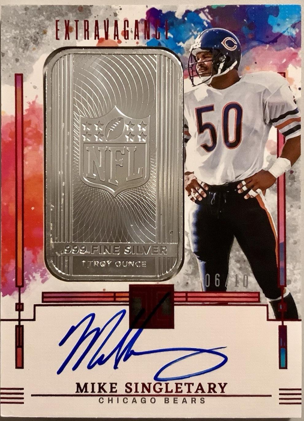 Mike Singletary #18